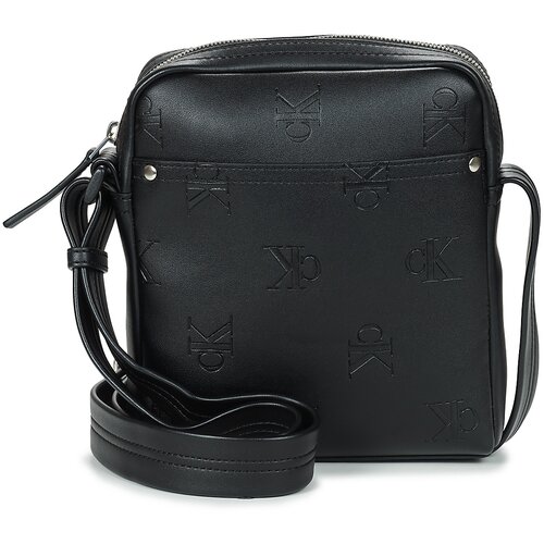 Calvin Klein Jeans MONOGRAM SOFT REPORTER 18 AOP Crna Cijene