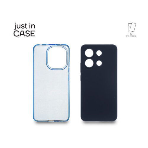 Just_in_Case 2u1 extra case mix plus paket maski za telefon redmi note 13 plavi ( MIX324BL ) Cene