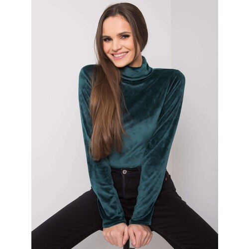 LAKERTA Blouse-LK-BZ-508410.07P-dark green Cene