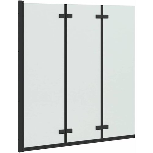 Sklopiva tu&amp;scaron; kabina 130 x 138 cm ESG staklo i aluminij Slike