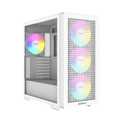 Raidmax kućište Meshiah X605 Full Tower 4 x ARGB fan/Beli/X605TWF WT Cene