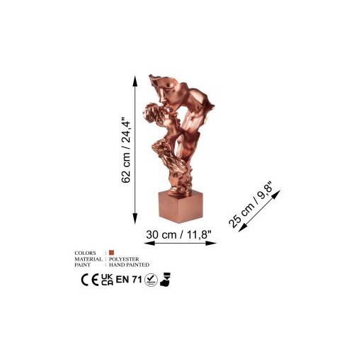 Wallxpert decorative object bakar boja yak 044 a Slike