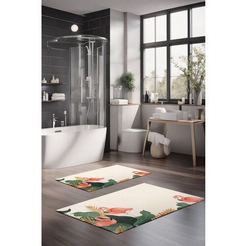  CT-5209 multicolor bathmat set (2 pieces) Cene
