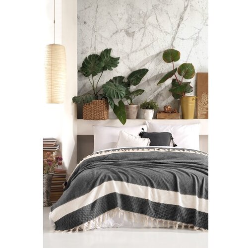 Lessentiel Maison dupli prekrivač Seritli, 200x230cm, antracit Cijene