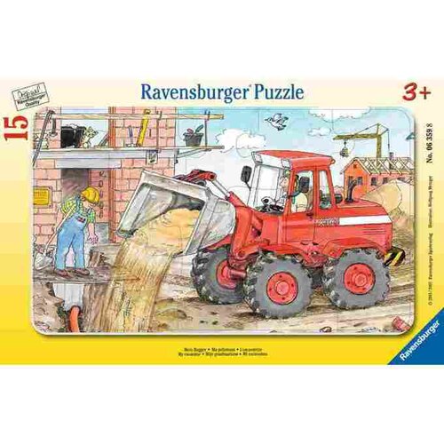 Ravensburger 15 delna sestavljanka Moj Bager 063598 Slike