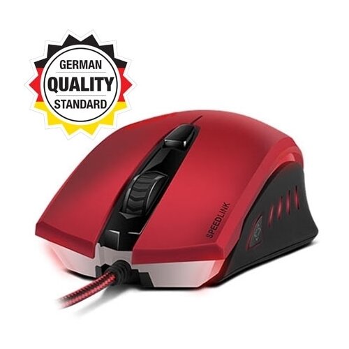  Mi&scaron; SPEEDLINK LEDOS Gaming, red, red LED, 3000dpi, dpi switch, sniper function, SL-6393-RD Cijene