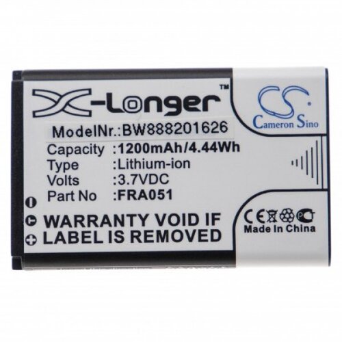 VHBW Baterija za AVM Fritz!Fon C6, 1200 mAh Slike