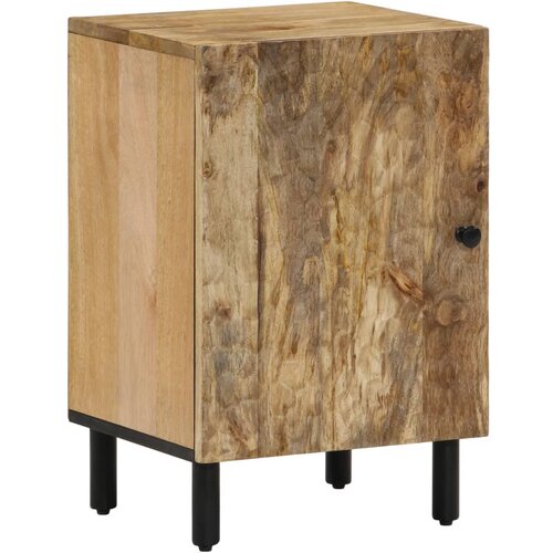  The Living Store Kopalniška omarica 38x33x58cm trden mangov les - Kopalniška Omarica, (21444320) Cene