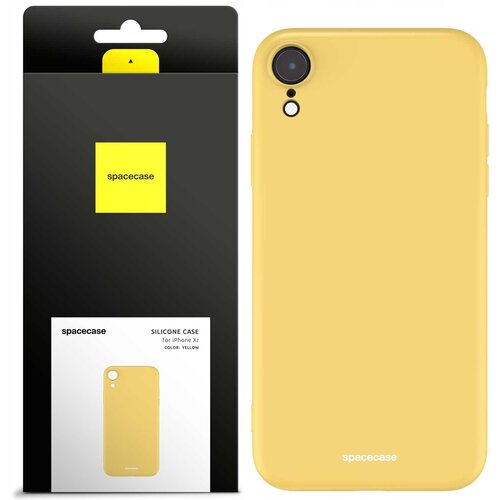 Spacecase SILIKONSKI OVITEK ZA IPHONE XR ZAŠČITA RUMENA, (21962417) Cene