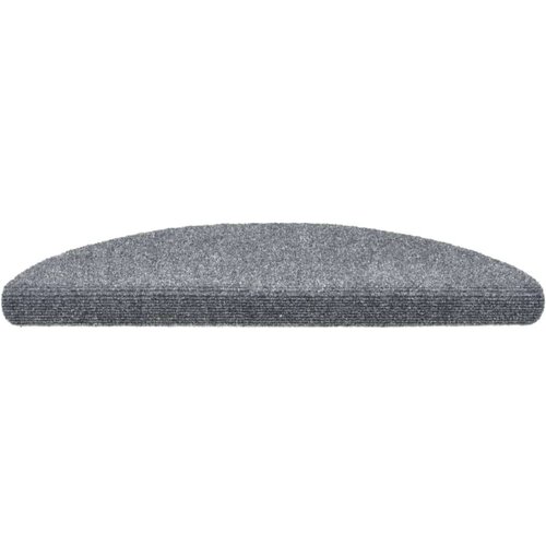 VidaXL samoljepljivi otirači za stepenice 10 kom svjetlosivi 56x17x3cm Slike