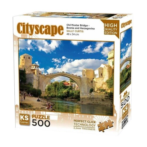 KS Games Igračka puzzle stari most Mostar 500 dijelova 20061 Cijene