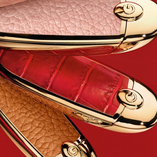 Guerlain Rouge G Double Mirror Jewel Case futrola za ruž sa zrcalom Le Croco 1 kom Slike