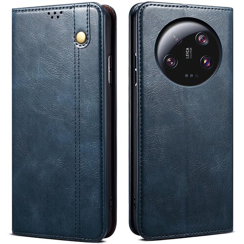 INORCO Za Xiaomi 13 ultra usnjena torbica za telefon Waxy Crazy Horse s teksturo stojalo ovitek za telefon, (22033147) Slike