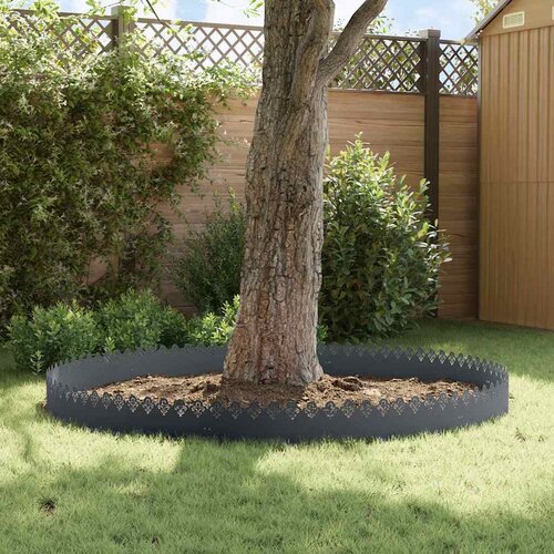  Rubnjaci za travnjak 30 pcs Antracit 103 x 0,05 x 22 cm Čelik Slike