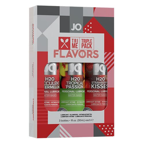 System Jo Set lubrikantov - Tri Me Flavors Cene
