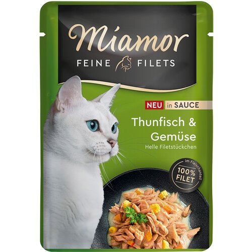 Miamor Ekonomično pakiranje fini fileti u umaku 24 x 100 g - Tuna i povrće Cijene
