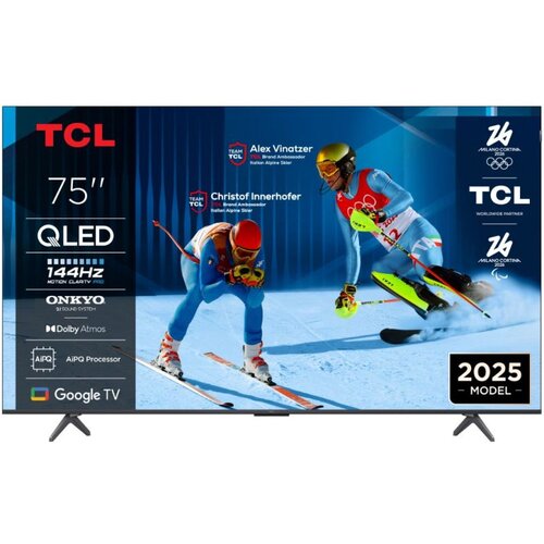 Tcl 75"P8K 4K QLED TV 144HzGoogle TV Motion Clarity ProGame Master Onkyo 2.1 Cijene