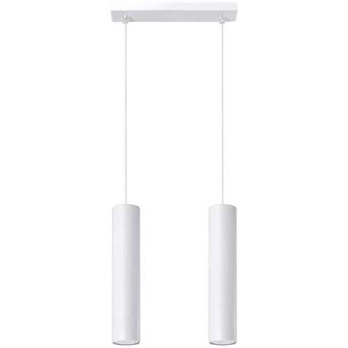  Sollux SL.0324 - Luster na sajli LAGOS 2 2xGU10/10W/230V bela Cene