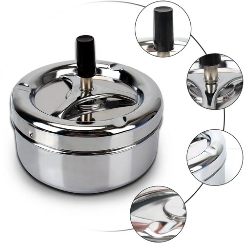 INOX PEPELNICA SA ROTIRAJUĆIM POKLOPCEM DP3007 Cijene