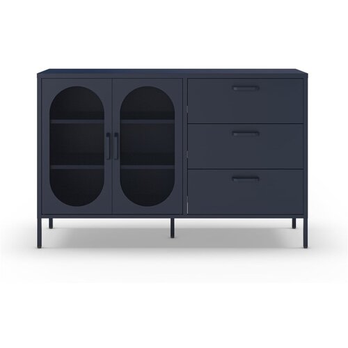 Marckeric Temno modra komoda 140x90 cm Diora – Cene