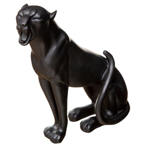 Atmosphera Ukrasna figura leoparda 19,5x6x19,5 cm, Crna Cijene
