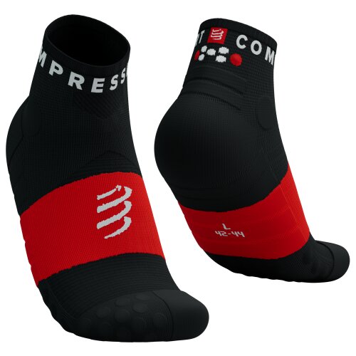 Čarape Compressport Ultra Trail Socks V2.0 Low Black/Red - T3 Cijene
