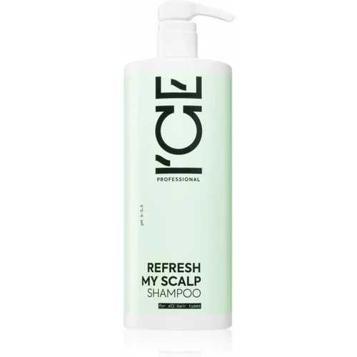 Natura Siberica ICE Professional Refresh My Scalp čistilni razstrupljevalni šampon 1000 ml