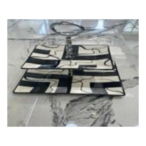 Tacna tiers plate vlack and white krev-4190 ( 708026 ) Slike