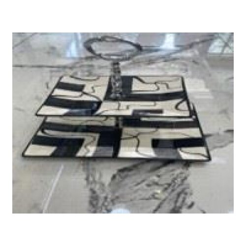  Tacna tiers plate vlack and white krev-4190 ( 708026 ) Cene