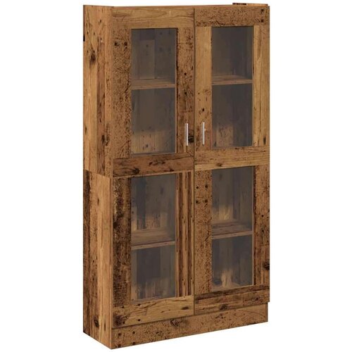 vidaXL Visoka omara starinski les 82,5x30,5x185 cm inženirski les Cene