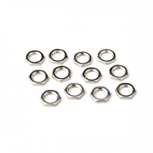 Fender Amplifier Jack Nuts, Hex 7/16 - 20 X 1/8, Nickel (12) - 0053479049 Cijene