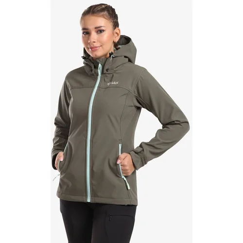 Kilpi Women's softshell jacket RAVIA-W Dark green