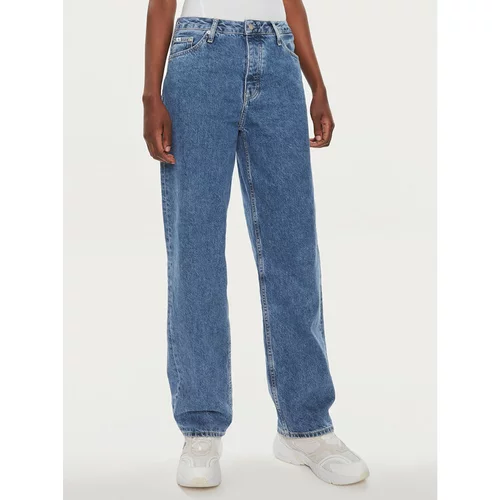 Calvin Klein Jeans Jeans hlače 90's J20J222753 Modra Straight Fit