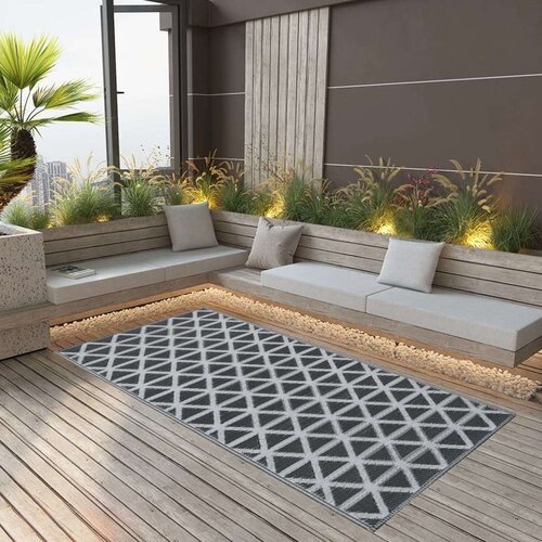 Vanjski tepih crni 80 x 150 cm PP Cijene