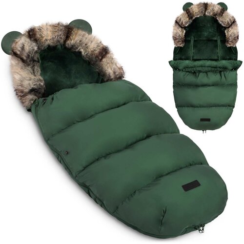 Ricokids Elmi Khaki Stroller and Sleigh Sleeping Bag for Ultimate Comfort, (21740404) Cene