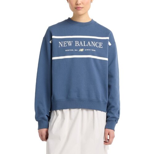 New Balance ženski duks Athletics nautical lobster crew Cene