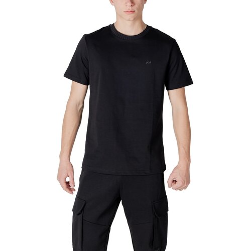 Antony Morato REGULAR FIT WITH EMBROIDERED LOGO MMKS02492-FA100258 Crna Slike
