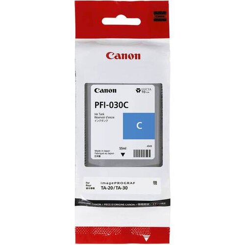 Canon črnilo PFI-030C za TM240, 55ml, modra 3490C001AA Cene