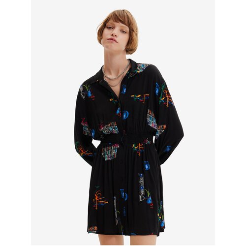 Desigual Black Dress Dresde - Ladies Slike