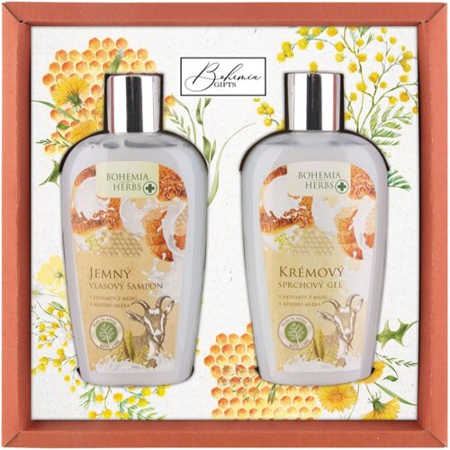 Bohemia Gifts & Cosmetics Bohemia Herbs Honey & Goat Milk darilni set Cene