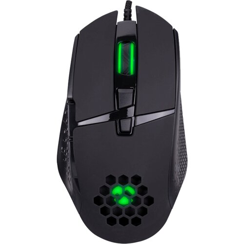  Mi&scaron; gaming Everest RAGE-X1 Usb Black Led Illuminated 6400dpi 8 Buttons Programable Gaming Mouse with top holes design, Sunplus 192 Cijene