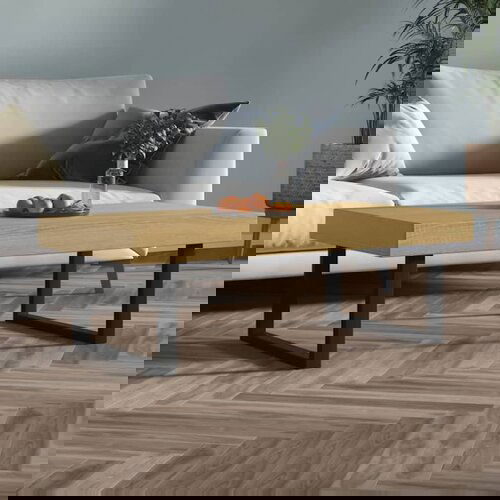 VidaXL Klubska mizica svetlo rjava in črna 120x60x40 cm MDF in železo Slike