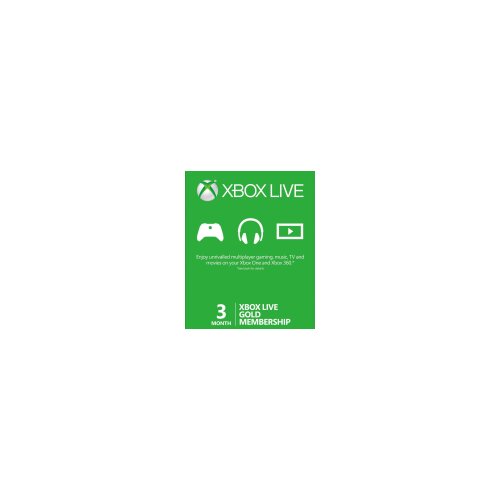 Microsoft XBOX Live Gold pretplata 3 meseca Slike