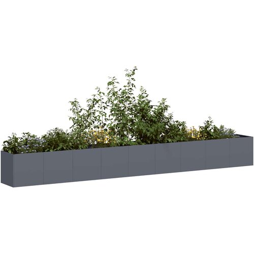 VidaXL Sadilnik Anthracite 360x40x40 cm Hladno valjano jeklo Slike
