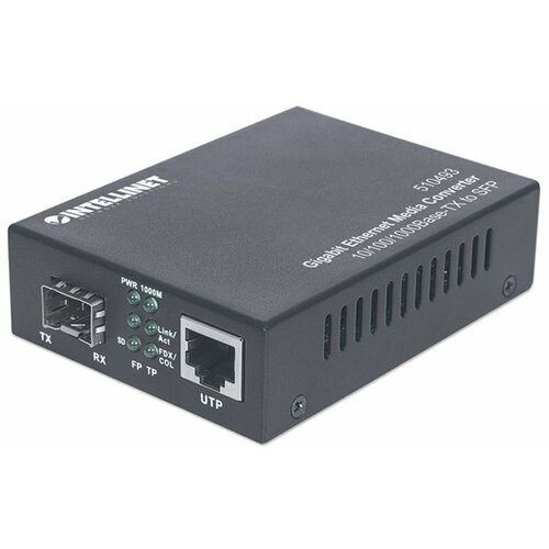 Intellinet Gigabit Ethernet to SFP Media Converter Cene