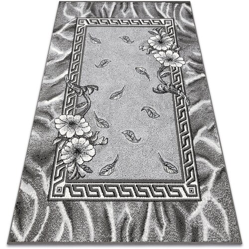 RugsX Preproge Preproga BCF Morad TRIO Classic listi, cvetje 300x400 cm Siva Cene