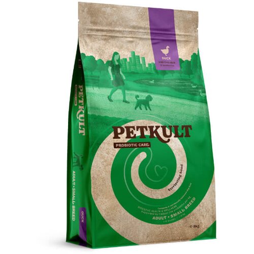 Petkult dog probiotics adult small - raca in rjavi riž 8 kg Slike