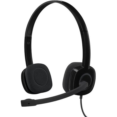 Logitech H151 Stereo Headset Black Slike