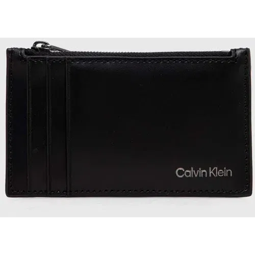 Calvin Klein Kožni novčanik za muškarce, boja: crna, K50K512075
