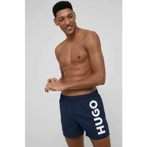 Hugo Kratke hlače za kupanje boja: tamno plava